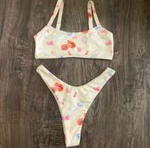 Bikini Set Fruit Print