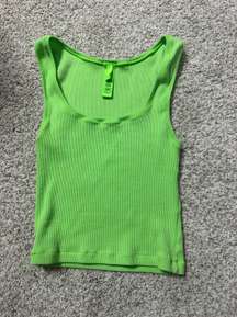 cotton ribbed tank