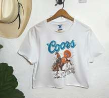 Coors Cowboy Way Crop Top