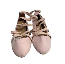 Sara129 Ballet Style Flats Pull-On Size 8 Light Pink New Without Tags