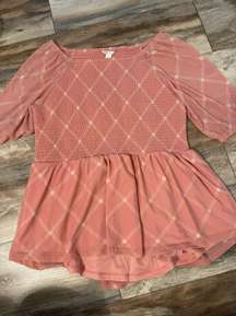 Peplum Top