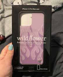 Wildflower Iphone 12 pro max case