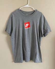 Gray Logo Tee