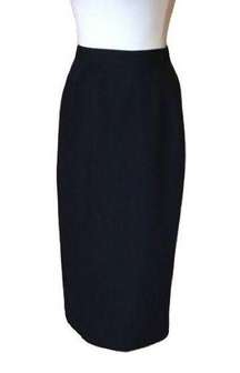 VTG 90s black pencil skirt