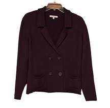 Y2K Hekla & Co. Italian Merino Wool Blend Double Breasted Cozy Cardigan Sweater