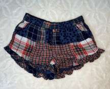 Plaid Pajama Shorts