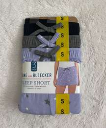 ✨NWT✨3-Pack  Ladies' Sleep Shorts, Small