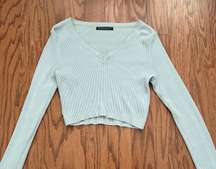 Milena Sweater Crop Top