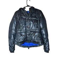 American Eagle Black Puffer Jacket Size Medium