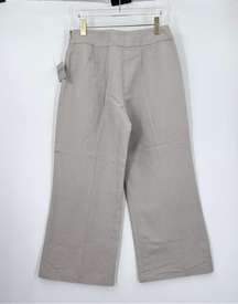 KASPER Womens Wide Leg Pants in Beige Size 6 NWT