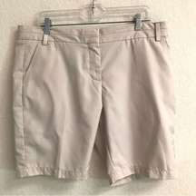 PING Cream Bermuda golf shorts 12