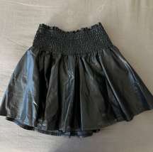 Leather Skirt 