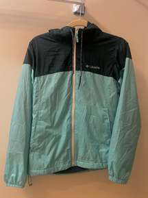 Green  Rain Jacket