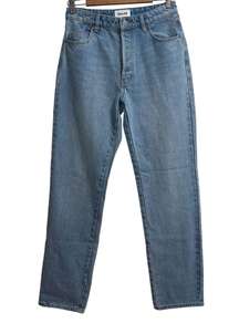 ROLLAS Classic Straight High Rise Regular Fit Jean In Vanessa Blue Wash