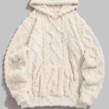 Shearling Teddy Hoody NWT