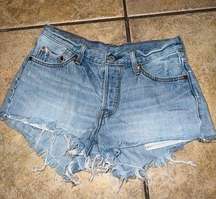 Levi’s 501 Jean Shorts Size 25