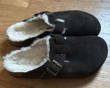 Birkenstock Boston Fur Clog