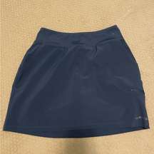 Blue athletic skort