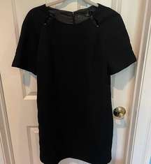 Bordeaux Black Cutout Dress Sz M