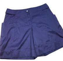 Tse size 6 navy blue cotton shorts