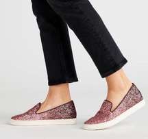 Birdies The Swift Rose Sparkle Ombré Glitter Sneakers