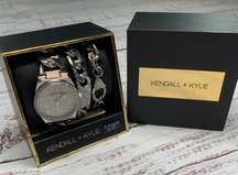 Kendall & Kylie Silver Tone Watch Set 