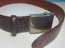 Joan & David  Vintage Calfskin Leather Belt S