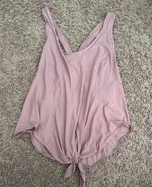 Lululemon purple athletic tank