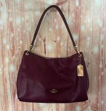 Outlet Mia Wine Shoulder Bag