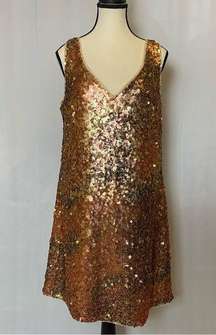 Phoebe Couture Sequined Mini Dress