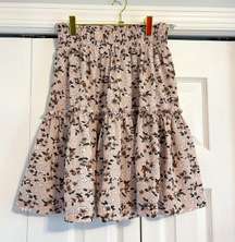 Amaryllis Floral Skirt 