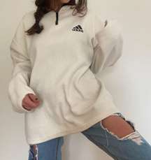 Vintage  White Fleece