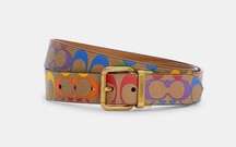 coach rainbow belt for men with signature c4153