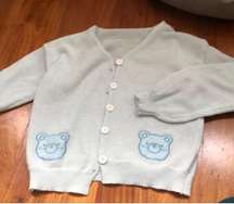 Kawaii Bear Sweater Cardigan 