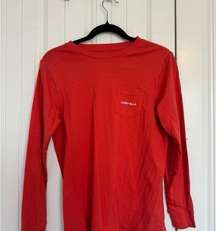 Ivory Ella orange/red long sleeve