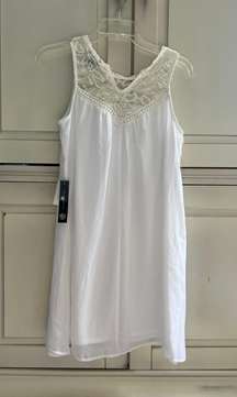AS U  White Lace Dress