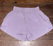 Purple Running Shorts