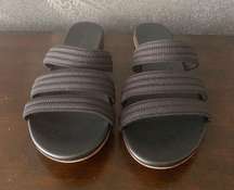 Rothy’s 7.0 Black Triple Band Sandals