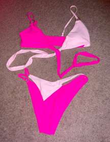 Two Tone Wrap Bikini