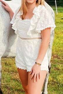 White Romper