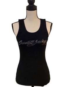 NWT Blingy Barrett-Jackson black tank