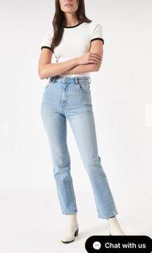 Rolla’s original straight high rise jean