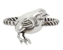 GUCCI Silver Chick Ring In 0728 Silver