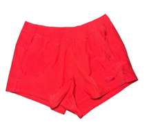 Women’s Athletic Running Shorts Size Small Red Outdoor