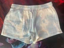 Blue Tie Dye Shorts