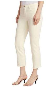 L'Agence Sada Granite High-Rise Crop Slim Jeans