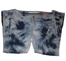 Hang Ten size 13 capri Tye Dye wash Boho jeans