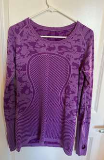 Limited Edition Print Swiftly Tech Long Sleeve Top