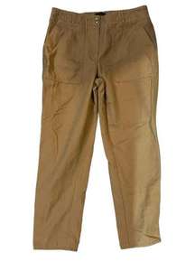 Talbots Khaki Slim Cargo Pants/Chinos Size 6