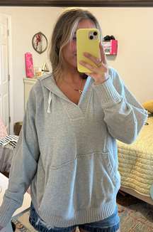 V Neck Sweatshirt